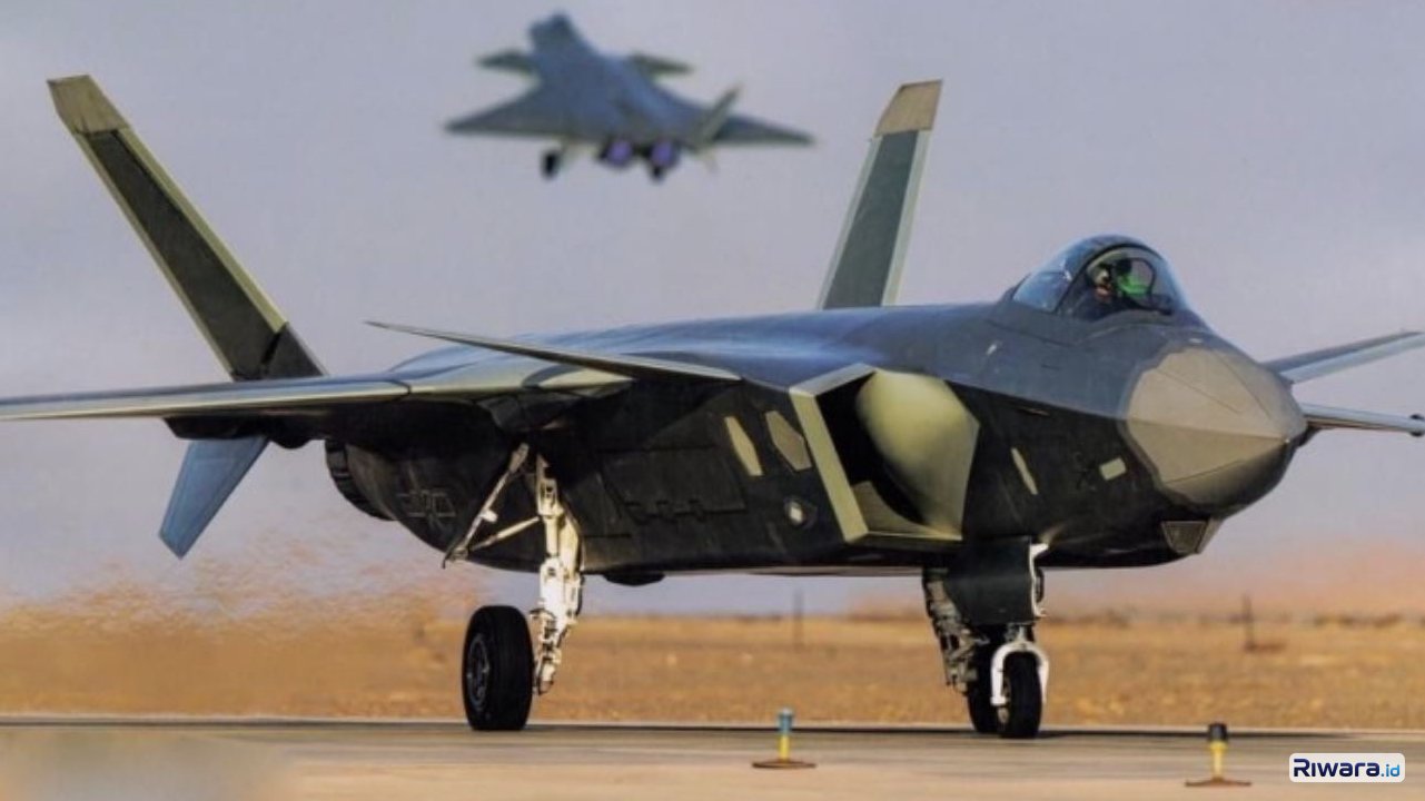 Pesawat tempur J 20 Stealth Fighter